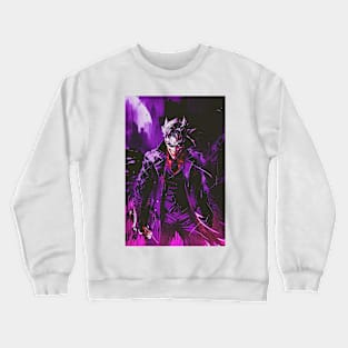 Joker Laughing_Death Metal Style Crewneck Sweatshirt